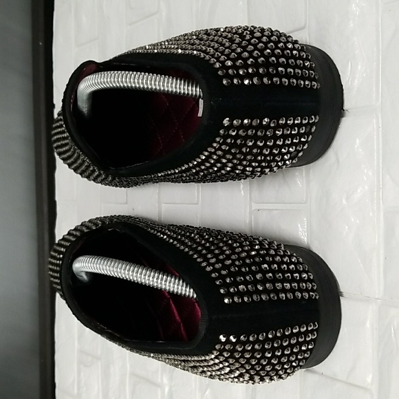Steve Madden Men's Caviar Rhinestone Loafers - Size 11 - Picture 7 of 10
